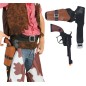 Pistola vaquero con cartuchera para niño