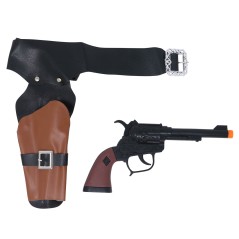 Pistola vaquero con cartuchera para niño-El Informal Santander