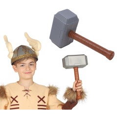 Martillo dios vikingo de 29 cm para niño thor-El Informal Santander