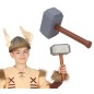 Martillo dios vikingo de 29 cm para niño thor