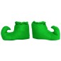 Zapatos verdes de elfo o enanito para adulto