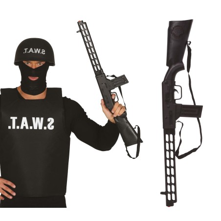 Rifle de asalto de los swat de 69 cm juguete plastico-El Informal Santander
