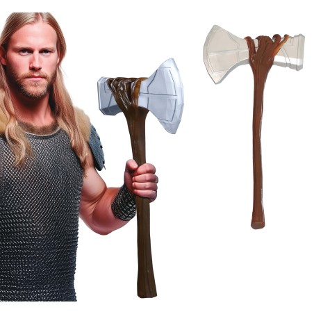 Hacha vikinga dios del trueno-El Informal Santander
