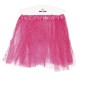 Tutu infantil rosa con brillantina para niña 30 cm