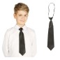 Corbata negra infantil para niño 30 cm