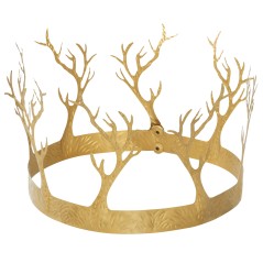Corona metalica rey medieval similar a la de juego de tronos-El Informal