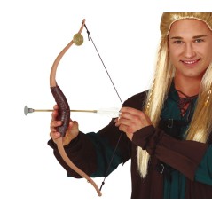 Arco medieval 58 cm con dos flechas