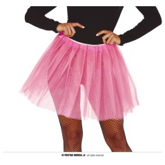 Tutu rosa mujer falda tul 40 cm-El Informal Santander