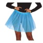 Tutu azul claro para mujer 40 cm