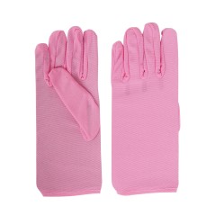 Guantes rosa cortos 20 cm-El Informal Santander