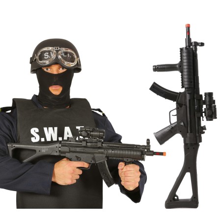Fusil de asalto de 66 cm SWATS juguete plastico-El Informal Santander