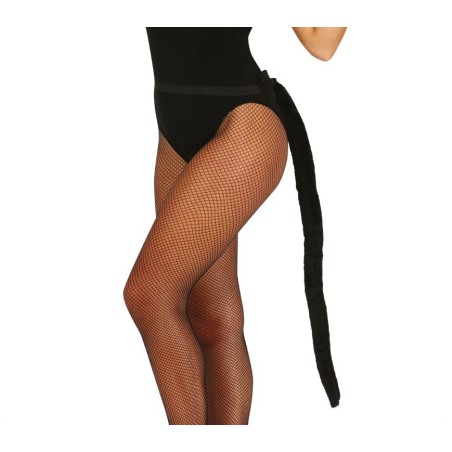Cola de gato negra 80 cm