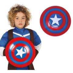 Escudo superheroe con estrella 32 cm infantil para niño-El Informal Santander