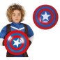 Escudo superheroe con estrella 32 cm infantil para niño