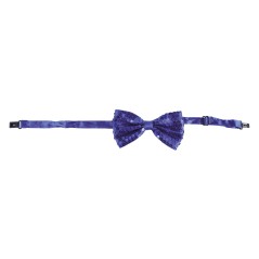 Pajarita azul lentejuelas 12 cm-El Informal Santander