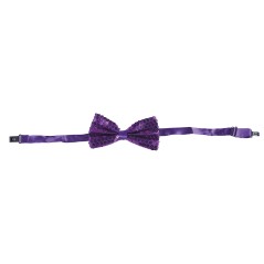Pajarita lila lentejuelas 12 cm-El Informal Santander