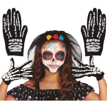 Guantes de esqueleto infantil-El Informal