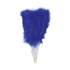 Abanico plumas azul 21 palas-El Informal Santander