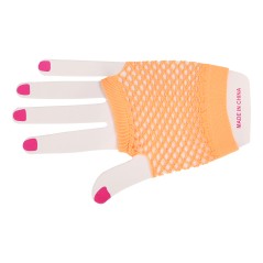 Guantes malla naranja rejilla cortos 11 cm-El Informal Santander