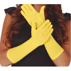 Guantes amarillos largos 42 cm-El Informal Santander