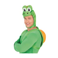 Conjuto gorro y mochila dinosaurio