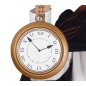 Reloj bolsillo sin cadena gigante 20 cm conejo blanco alicia