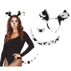Conjunto diadema orejas y cola de dalmata-El Informal Santander