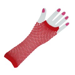 Guantes malla rojos 26 cm rejilla-El Informal Santander