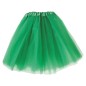 Tutu verde oscuro para mujer 40 cm
