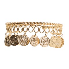 Pulsera monedas zingara o bailarina arabe-El Informal Santander