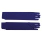 Guantes azul marino largos 42 cm