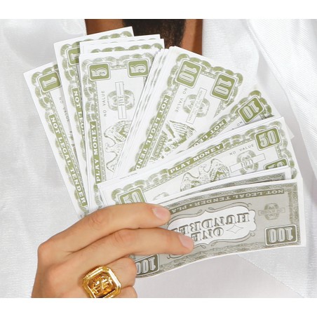 Billetes dolares bolsa 75 unidades-El Informal Santander