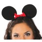 Diadema ratoncita minnie con lazo