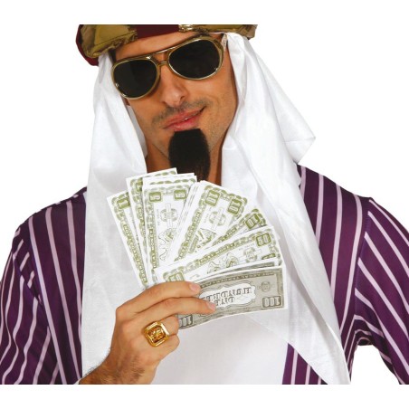 Billetes dolares bolsa 75 unidades
