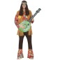 Banjo hinchable guitarra hippy flower