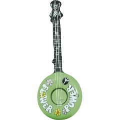 Banjo hinchable guitarra hippy flower-El Informal Santander