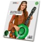 Banjo hinchable guitarra hippy flower