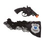 Liga con pistola policia