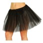 Tutu negro para mujer adulto falda 40 CM