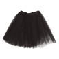 Tutu negro para mujer adulto falda 40 CM