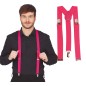 Tirantes fucsia neon