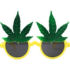 Gafas rasta hojas de maria 18225. Disfraces baratos online