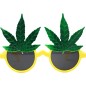 Gafas rasta hojas de maria