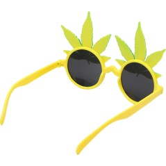 Gafas rasta hojas de maria 18225. Disfraces baratos online