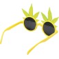 Gafas rasta hojas de maria