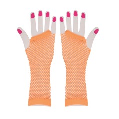 Guantes malla naranja neon rejilla cm-El Informal Santander