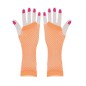 Guantes malla naranja neon rejilla cm