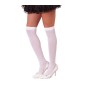 Calcetines blancos largos medias rodilla