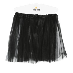 Tutu infantil negro 30 cm para niña-El Informal Santander