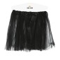 Tutu infantil negro 31 cm para niña